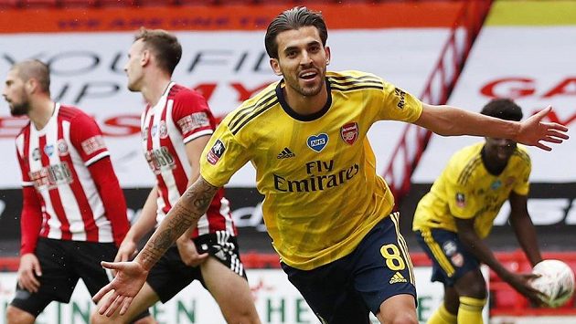 Dani Ceballos rozhodl o postupu Arsenalu. Dani Ceballos rozhodl o postupu Arsenalu.