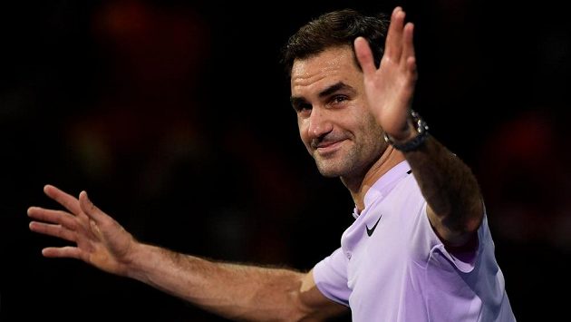 Švýcarský tenisový fenomén Roger Federer Švýcarský tenisový fenomén Roger Federer