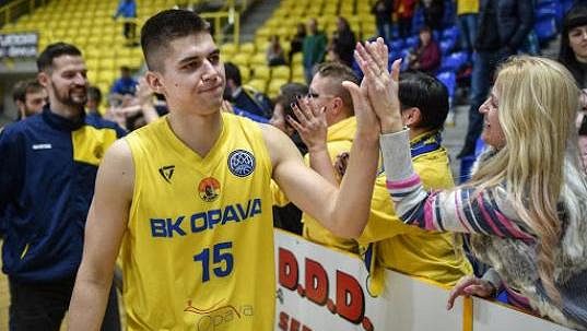 Opavský basketbalista Václav Bujnoch (ilustrační foto) Opavský basketbalista Václav Bujnoch (ilustrační foto)
