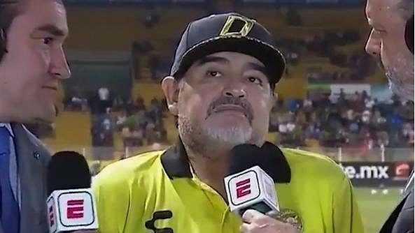 Diego Maradona se dopálil... Diego Maradona se dopálil...