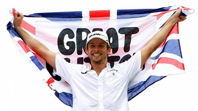 Jenson Button, mistr světa formule 1 z roku 2009. Jenson Button, mistr světa formule 1 z roku 2009.