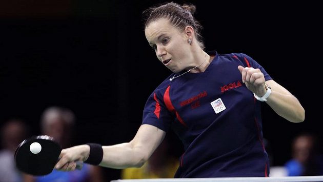 Stolní tenistka Iveta Vacenovská na olympiádě v Riu. Stolní tenistka Iveta Vacenovská na olympiádě v Riu.