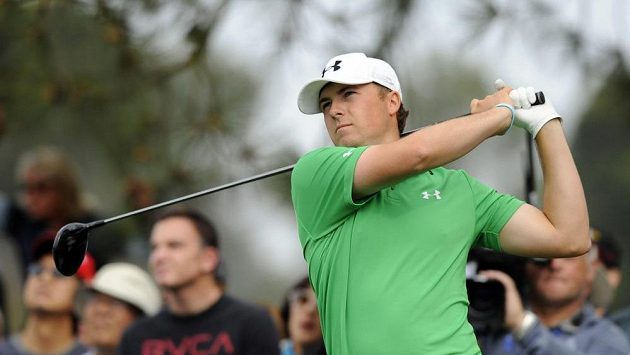 Jordan Spieth během golfového turnaje Farmers Insurance Open. Jordan Spieth během golfového turnaje Farmers Insurance Open.