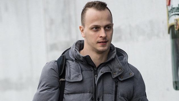 Hokejový útočník Jan Buchtele. Hokejový útočník Jan Buchtele.