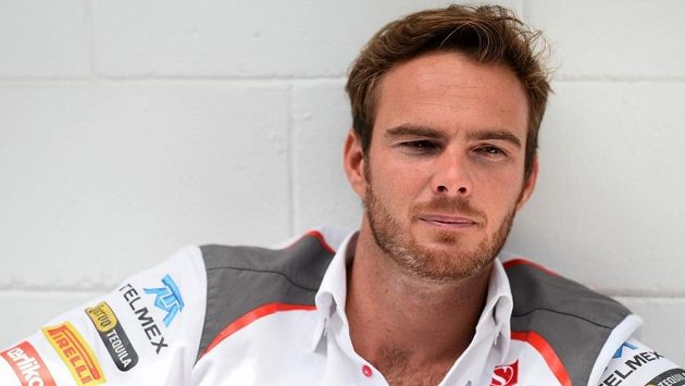 Nizozemský pilot Giedo van der Garde. Nizozemský pilot Giedo van der Garde.