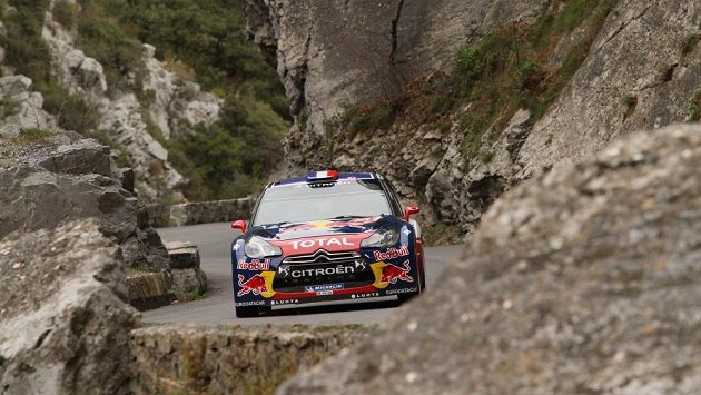 Sébastien Loeb na Rallye Monte Carlo 2012. Sébastien Loeb na Rallye Monte Carlo 2012.