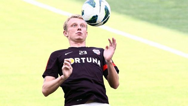 Sparťanský záložník Ladislav Krejčí. Sparťanský záložník Ladislav Krejčí.