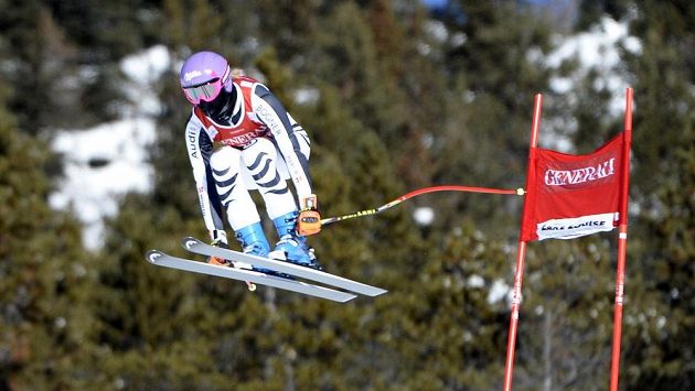 Německá lyžařka Maria Höflová-Rieschová Německá lyžařka Maria Höflová-Rieschová