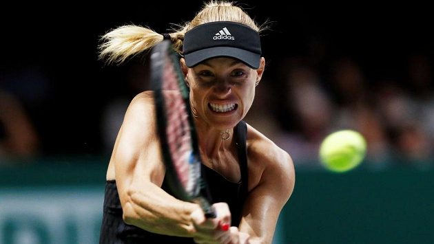 Úsilí Angelique Kerberové v utkání Úsilí Angelique Kerberové v utkání