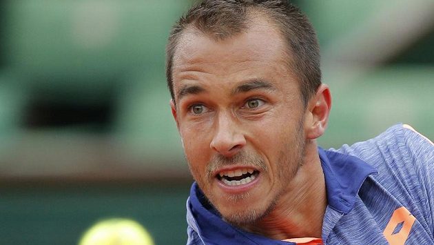 Lukáš Rosol na letošním French Open. Lukáš Rosol na letošním French Open.