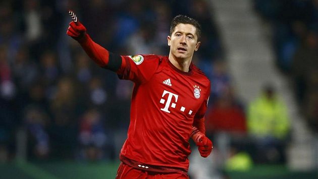 Robert Lewandowski z Bayernu Mnichov se opět zapsal mezi střelce. Robert Lewandowski z Bayernu Mnichov se opět zapsal mezi střelce.