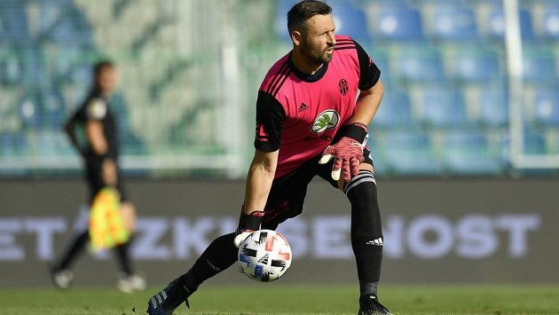 Brankář Jan Šeda z Boleslavi. Brankář Jan Šeda z Boleslavi.
