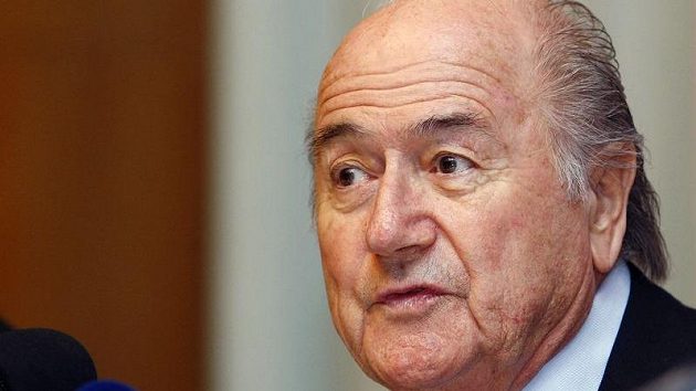 Předseda FIFA Sepp Blatter. Předseda FIFA Sepp Blatter.