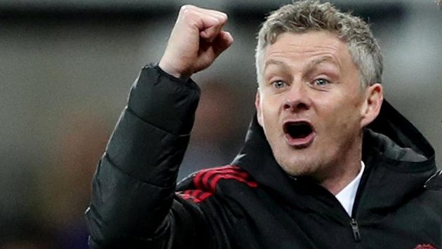 Manažer United Ole Gunnar Solskjaer má důvod k radosti. Manažer United Ole Gunnar Solskjaer má důvod k radosti.