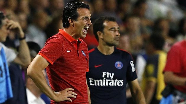 Unai Emery, trenér Paris St. Germain, se dočkal další posily. Unai Emery, trenér Paris St. Germain, se dočkal další posily.