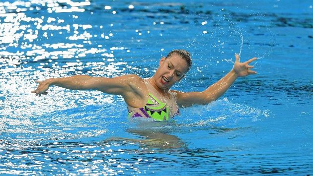 Olympionička Alžběta Dufková se na mistrovství světa v technickém programu jednotlivkyň do elitní dvanáctky nedostala. Olympionička Alžběta Dufková se na mistrovství světa v technickém programu jednotlivkyň do elitní dvanáctky nedostala.