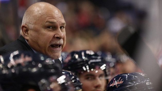 Kouč Washingtonu Barry Trotz. Kouč Washingtonu Barry Trotz.