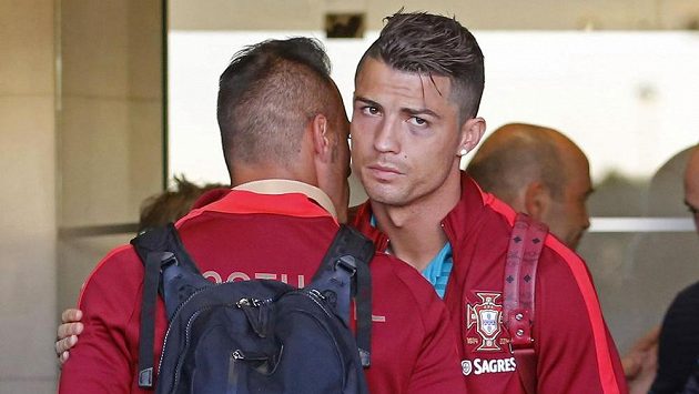 Kapitán Portugalců Cristiano Ronaldo. Kapitán Portugalců Cristiano Ronaldo.
