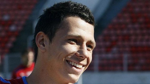 Marek Suchý na tréninku fotbalové reprezentace. Marek Suchý na tréninku fotbalové reprezentace.
