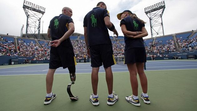 Ryan McIntosh s kolegy na US Open. Ryan McIntosh s kolegy na US Open.
