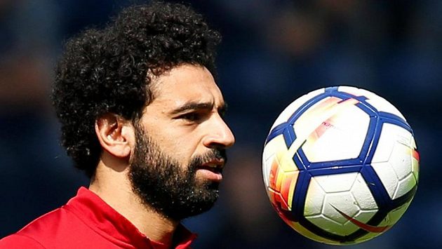 Útočník Liverpoolu Mohamed Salah. Útočník Liverpoolu Mohamed Salah.