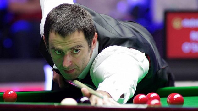 Ronnie O´Sullivan na snímku z nedávného zápasu v Coventry. Ronnie O´Sullivan na snímku z nedávného zápasu v Coventry.