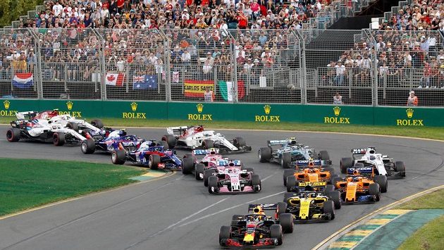 Australská Grand Prix v Melbourne na archivním snímku z roku 2018. Australská Grand Prix v Melbourne na archivním snímku z roku 2018.