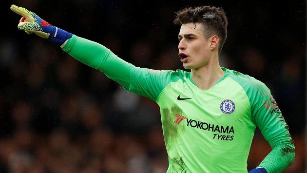 Brankář Chelsea Kepa Arrizabalaga. Brankář Chelsea Kepa Arrizabalaga.