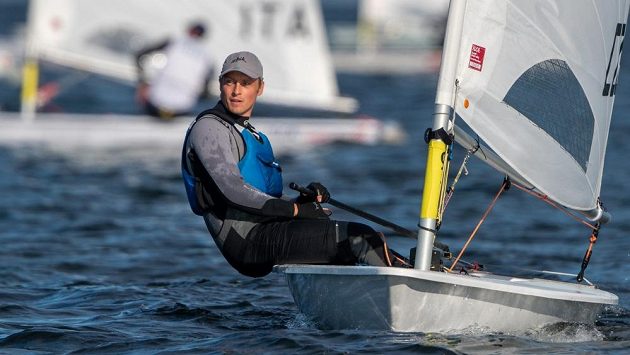 Viktor Teplý při regatě třídy Laser Standard na evropském šampionátu v Gdaňsku. Viktor Teplý při regatě třídy Laser Standard na evropském šampionátu v Gdaňsku.