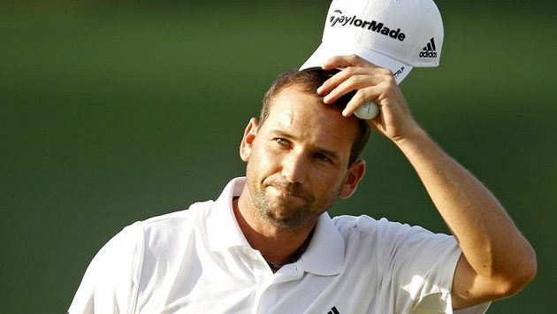 Španělský golfista Sergio García Španělský golfista Sergio García