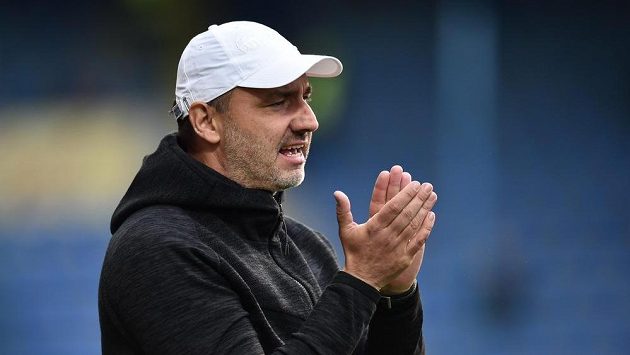Trenér Slovanu Liberec Jindřich Trpišovský Trenér Slovanu Liberec Jindřich Trpišovský