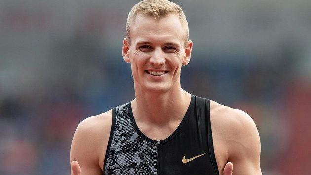 Americký tyčkař Sam Kendricks na archivním snímku z Ostravy. Americký tyčkař Sam Kendricks na archivním snímku z Ostravy.