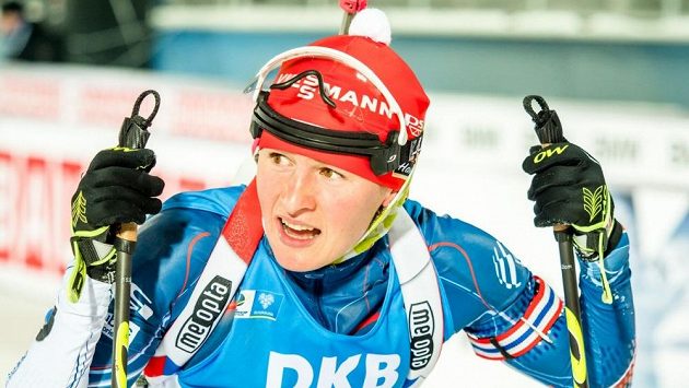 Veronika Vítková v Östersundu. Veronika Vítková v Östersundu.