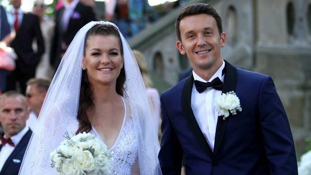Tenistka Agnieszka Radwaňská a její manžel Dawid Celt. Tenistka Agnieszka Radwaňská a její manžel Dawid Celt.