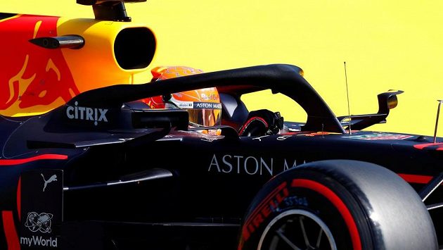 Nizozemský pilot Red Bullu Max Verstappen. Nizozemský pilot Red Bullu Max Verstappen.