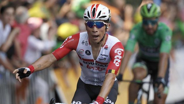 Etapový triumf Caleba Ewana týmu Lotto-Soudal zhořkl. V hotelu řádili zloději. Etapový triumf Caleba Ewana týmu Lotto-Soudal zhořkl. V hotelu řádili zloději.