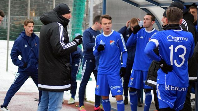 Baník Ostrava během přípravy. Baník Ostrava během přípravy.