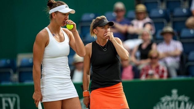 Květa Peschkeová s Nicole Melicharová předvádí výborné výkony Květa Peschkeová s Nicole Melicharová předvádí výborné výkony