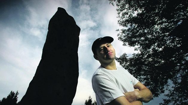 Jan Říha, nevidomý sportovec s velkým srdcem. Jan Říha, nevidomý sportovec s velkým srdcem.