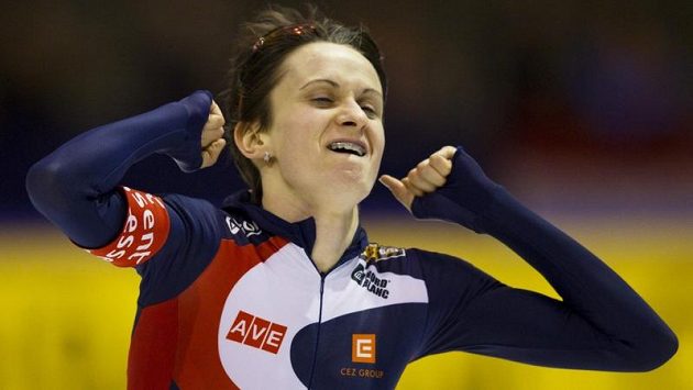 Martina Sáblíková na MS v Heerenveenu Martina Sáblíková na MS v Heerenveenu