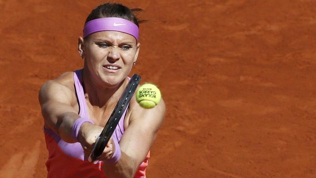 Lucie Šafářová ve finále Roland Garros. Lucie Šafářová ve finále Roland Garros.