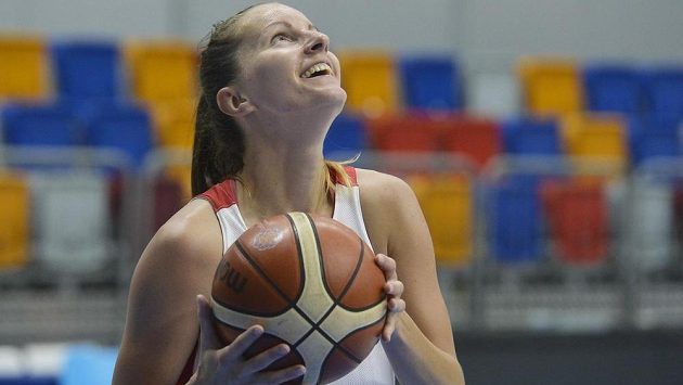 Česká basketbalistka Renata Pudláková. Česká basketbalistka Renata Pudláková.