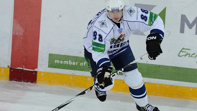 Český útočník Jakub Petružálek Český útočník Jakub Petružálek