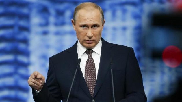 Ruský prezident Vladimir Putin. Ruský prezident Vladimir Putin.