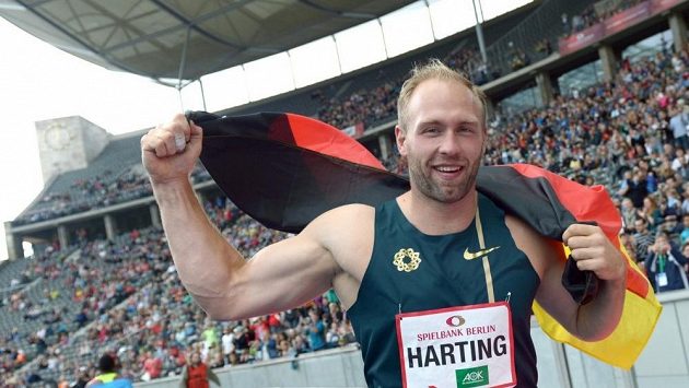 Německý diskař Robert Harting. Německý diskař Robert Harting.
