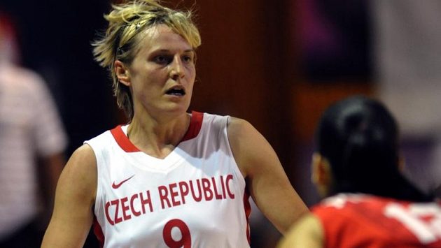 Kapitánka české basketbalové reprezentace Hana Horáková Kapitánka české basketbalové reprezentace Hana Horáková