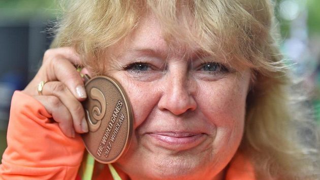 Terénní lukostřelkyně Martina Macková. Terénní lukostřelkyně Martina Macková.