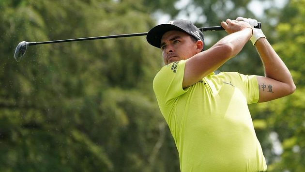 Americký golfista Rickie Fowler na PGA Championship. Americký golfista Rickie Fowler na PGA Championship.
