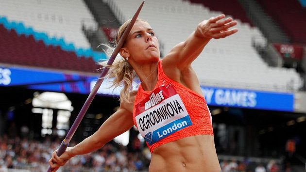 Nikola Ogrodníková na Diamantové lize v Londýně. Nikola Ogrodníková na Diamantové lize v Londýně.