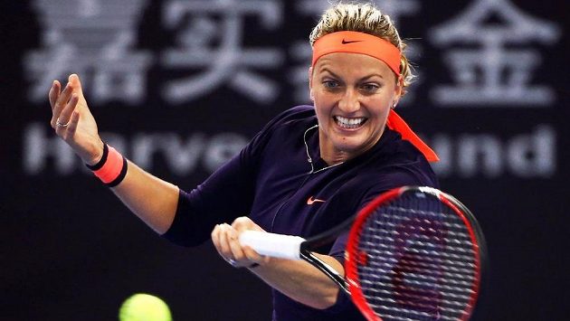 Petra Kvitová na turnaji v Pekingu dohrála. Petra Kvitová na turnaji v Pekingu dohrála.